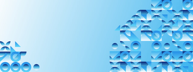 Abstract blue geometric design, ideal for website backgrounds, digital art, branding materials, posters, and social media posts.