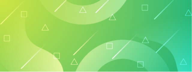 Abstract green gradient background with shapes is perfect for presentations, website designs, social media graphics, and artistic projects.