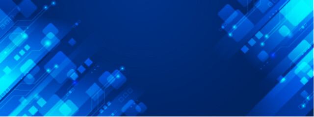 Abstract blue tech background design suitable for digital banners, technology presentations, website headers, and techrelated marketing materials.