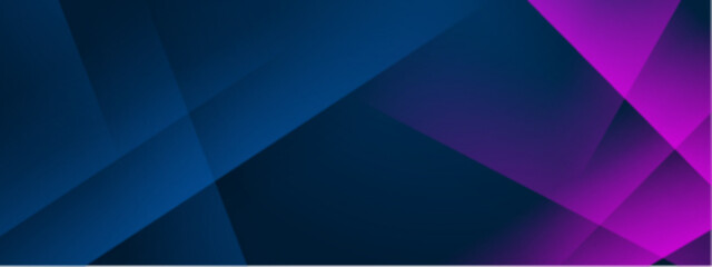 Obraz premium Overlapping blue and purple geometric shapes. Suitable for backgrounds, graphic design, and modern artistic concepts with a colorful twist.