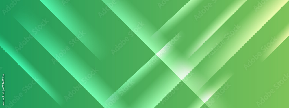 Sticker abstract green gradient background with diagonal lines. suitable for technology presentations, ecofr