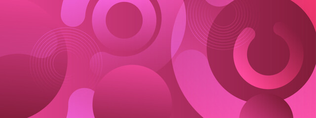 Pink abstract shapes and circles perfect for backgrounds, invitations, graphic design, posters, and social media posts. Ideal for modern concepts.
