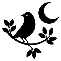 bird on branch