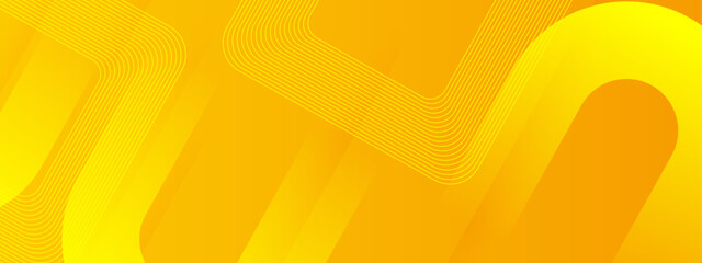 Abstract yellow background with curved lines suitable for web design, social media graphics, poster design, and vibrant backgrounds.