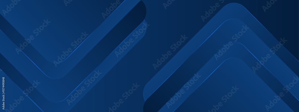Poster abstract blue overlapping shapes form a pattern suitable for digital backgrounds, graphic designs, a