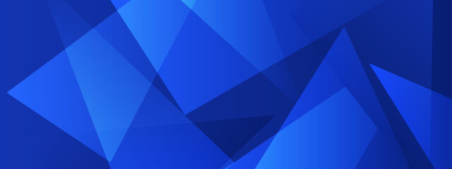 Overlapping blue triangles create an abstract design suitable for geometric backgrounds, tech themes, and modern graphic projects.