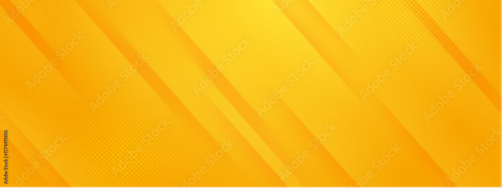 Poster yellow abstract background with diagonal lines and dots. perfect for modern presentations, digital p
