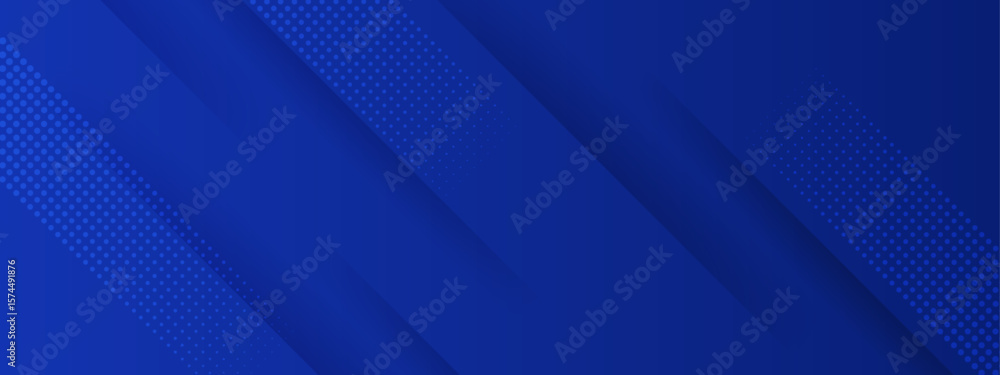 Poster abstract blue design with diagonal lines and dots. suitable for backgrounds, patterns, web design, a