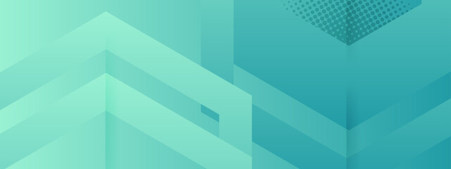 Abstract teal geometric design perfect for modern branding, web backgrounds, packaging, and digital creations needing a contemporary touch.