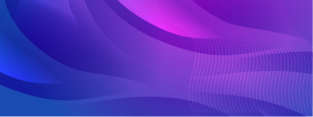 Abstract purple blue wavy lines, suitable for backgrounds, graphic designs, cover art, and modern artistic projects with a sleek aesthetic.