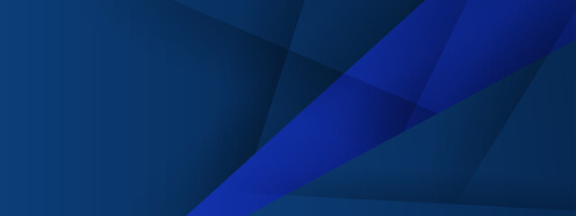 Fototapeta premium Abstract blue geometric shapes suitable for web design, backgrounds, and digital art projects with a modern and sleek aesthetic.