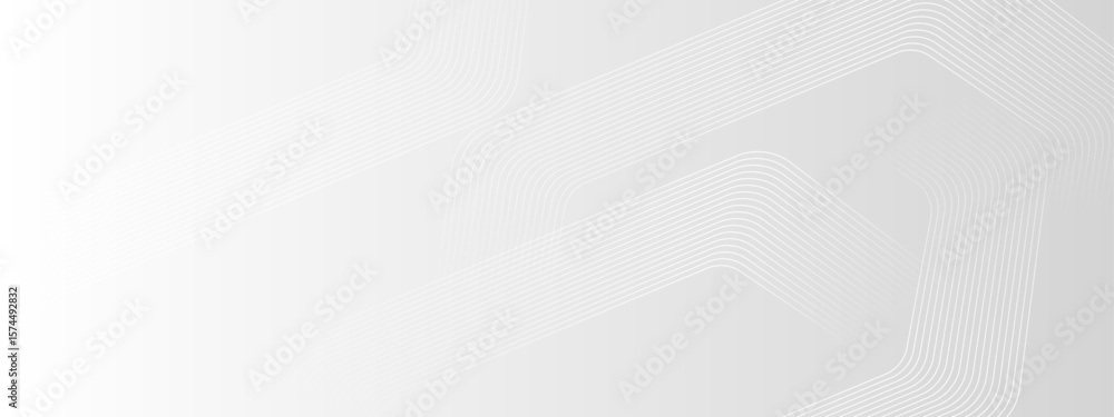 Poster abstract gray background with white curved lines suitable for modern design projects, minimalistic c