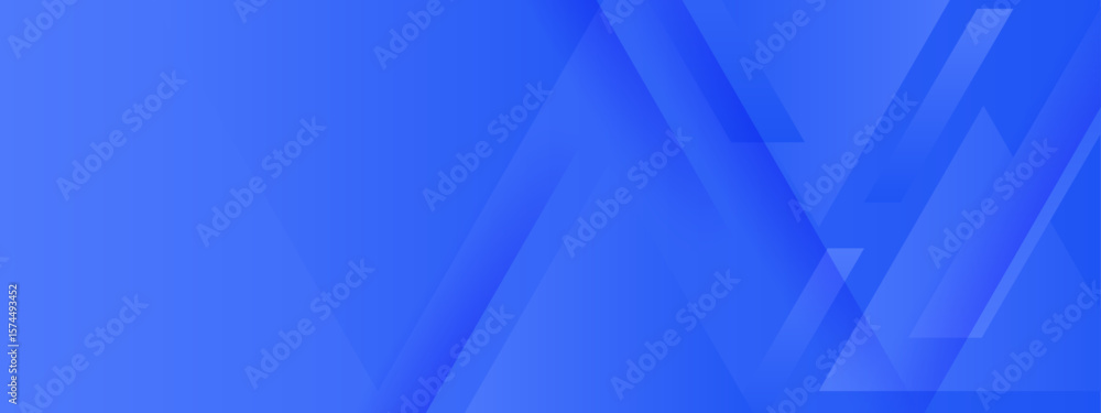 Poster blue abstract background with geometric shapes. suitable for design projects, presentations, web gra