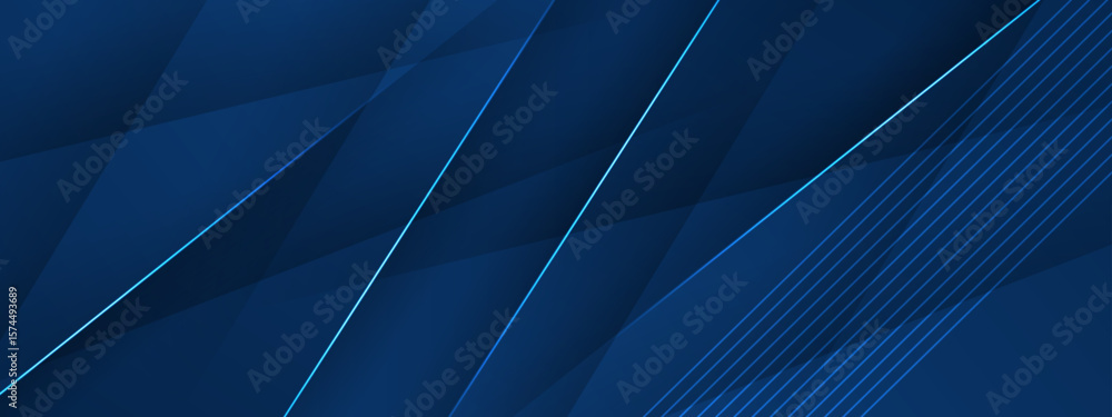 Poster abstract blue design with diagonal lines. suitable for backgrounds, posters, banners, and website gr
