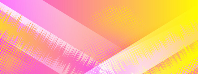 Abstract pink and yellow design suitable for backgrounds, social media posts, flyers, and website banners, adding a pop of color.