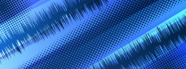 Blue abstract art with lines and dots for background, wallpaper, prints, digital design, website graphics, marketing materials, and artistic projects.