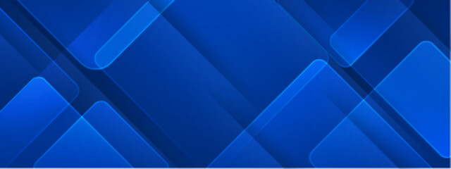 Overlapping blue rectangles in abstract design suitable for backgrounds, banners, graphic design projects, and modern art concepts.