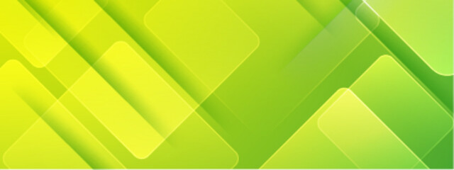 Overlapping green and yellow rectangles useful for backgrounds, web design, banners, patterns, and abstract geometric concepts in graphic design.