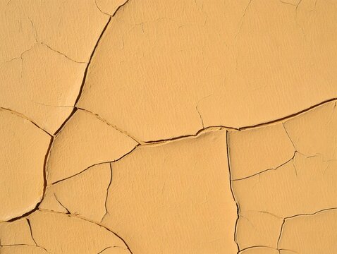 Cracked earth texture background dry soil surface pattern arid land ground desertification