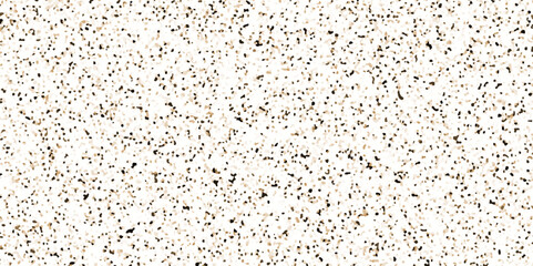 Terrazzo flooring texture polished stone and grain noise pattern old surface marble for background. brown and white paper and marble texture. quartz surface for bathroom or kitchen countertop.