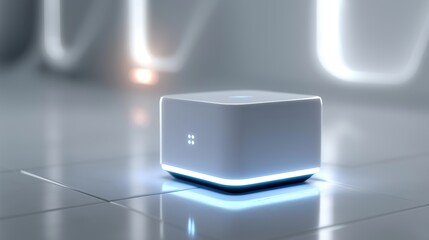 Futuristic Minimalist 3D Icons of Artificial Intelligence Concepts in Clean Vector Style and Soft Pastel Tech Colors, wallpaper, artificial intelligence wallpaper, background AI, AI Wallpaper