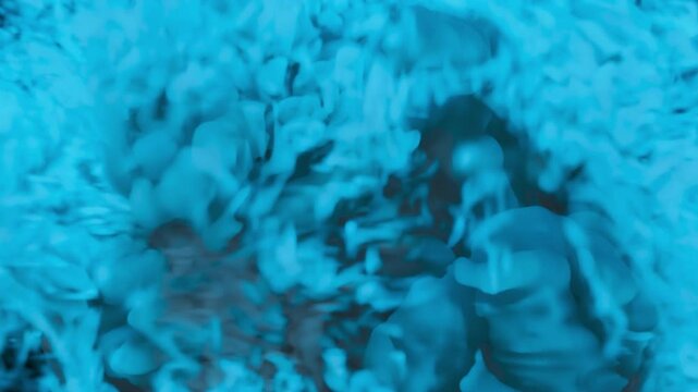 Radial Blue Fire Burst With Hole Center on Transparent Background

Energetic blue explosion radiating outward in all directions with dark central void, stylized fire effect on transparent background.
