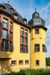 The imposing Vollrads Castle near Oestrich-Winkel in the Rheingau