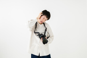 写真がうまく撮れないカメラマン