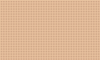 Colorful Seamless Circles Pattern with Radial Geometric Motifs