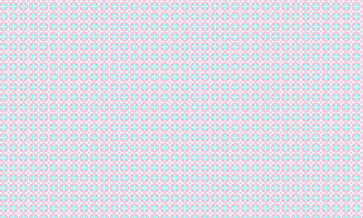 Colorful Seamless Circles Pattern with Radial Geometric Motifs