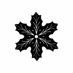 unique Tumbleweed silhouette illustration isolated on white background