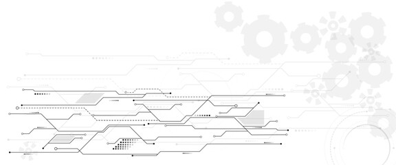 Vector High-tech technology background. Business growth transformation to digital and Successful financial technology.