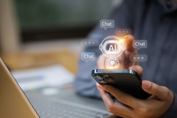 AI Chatbot Assistant on Smartphone in Business Environment