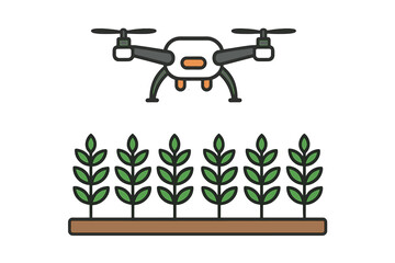Innovative farming techniques using drones for crop spraying in modern agriculture today
