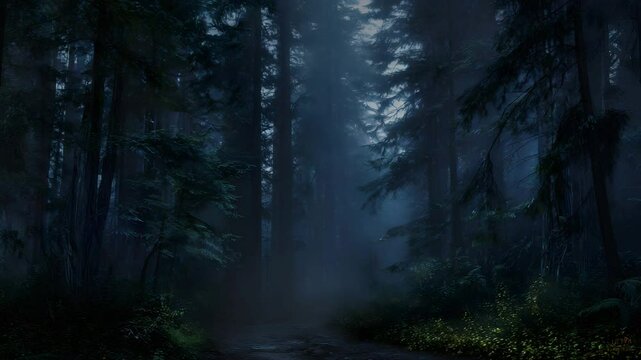 深淵の森へ続く道
