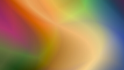 Abstract Light Gradient Dynamic, Colorful, Ethereal Background Or Design 