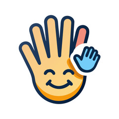 Obraz premium happy smiley face