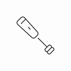 hand mixer icon sign vector