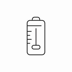 hand scales icon sign vector