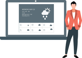 The boys have made their plans for the whole week based on the weather