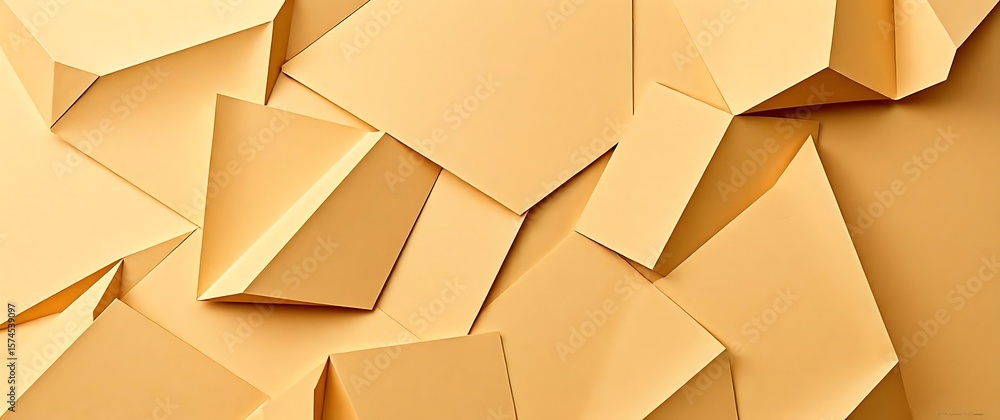Poster abstract golden geometric background design for graphic design and modern art projects texture wallp