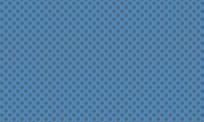 Colorful Seamless Circles Pattern with Radial Geometric Motifs