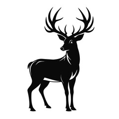 deer silhouette vector