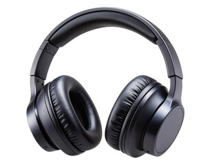 Over-Ear Wireless Headphones – Front-Facing Tech Product Render, Transparent Background