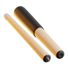 Billiard Stick 3D Icon