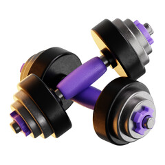Dumbbell 3D Icon