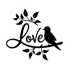 birds on branch