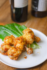 fried chicken wings