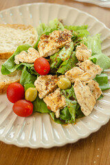 chicken breast with vegetables