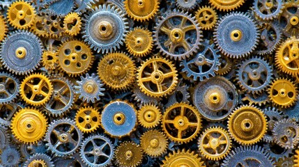 Gears of mechanism